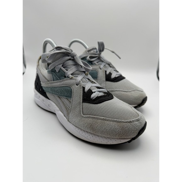 Reebok Shoes - Reebok Pyro Youth Size 5Y (Women's 6.5) Gray White Teal Retro Running Shoes